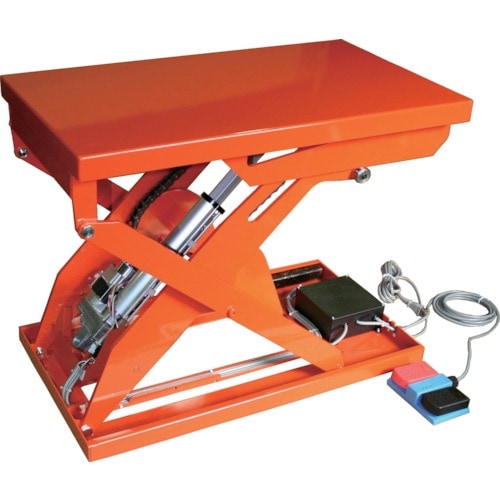 TRUSCO テーブルリフト 100kg 倍速タイ