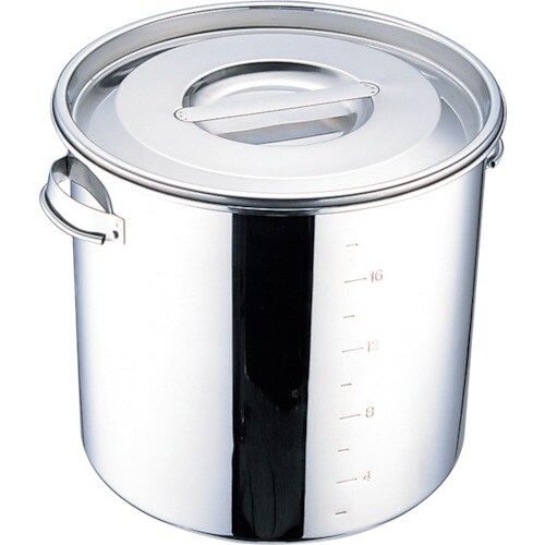 エムテートリマツ UK丸・深型キッチンポット目盛付