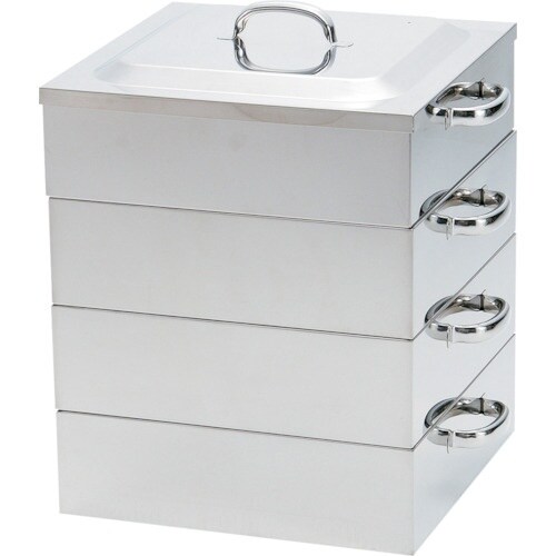 エムテートリマツ PE業務用角蒸器3段60cm