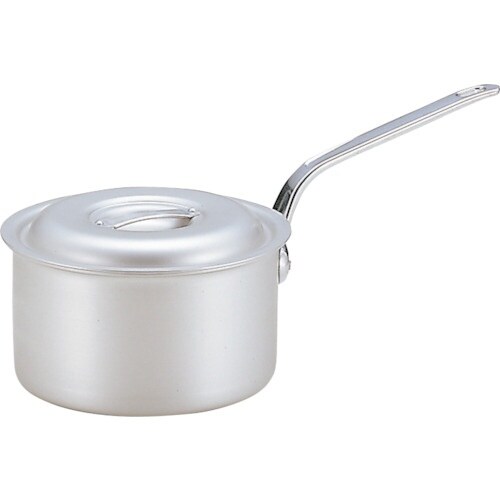 エムテートリマツ 業務用マイスターアルミ深型片手鍋