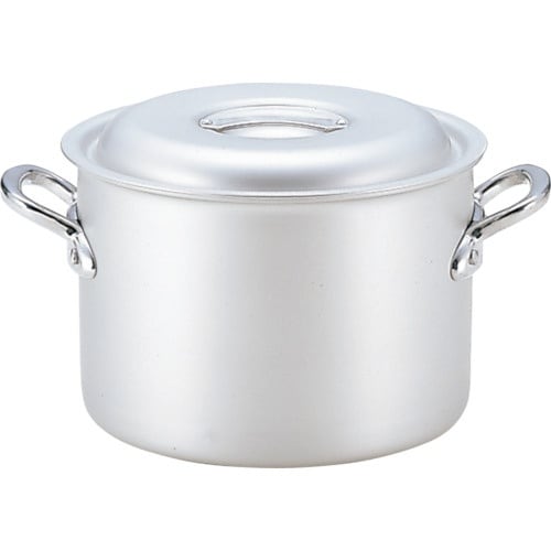 エムテートリマツ 業務用マイスターアルミ半寸胴鍋3