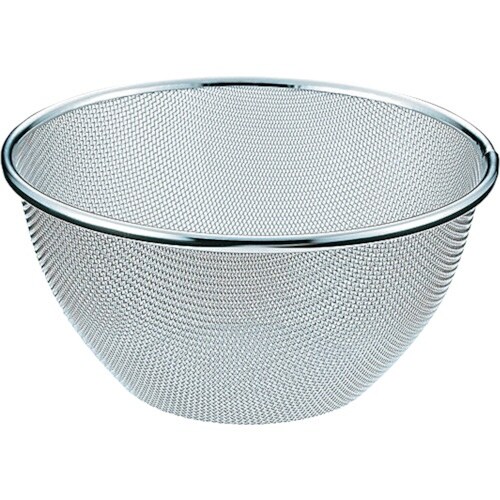 エムテートリマツ 頑丈なザル深型22cm31306