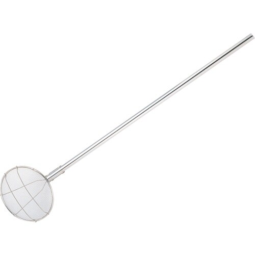 エムテートリマツ 18−8パイプ柄丸スクイ網24c