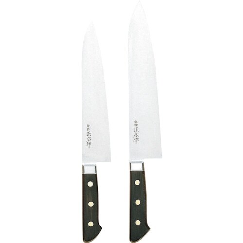 エムテートリマツ 正広13012日本鋼口金付牛刀2