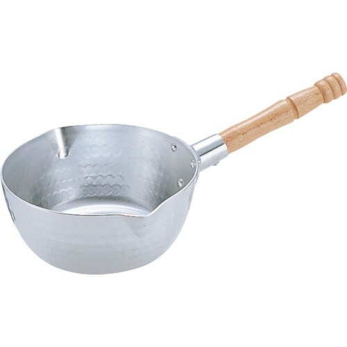 エムテートリマツ SSアルミ アルマイト打出雪平鍋