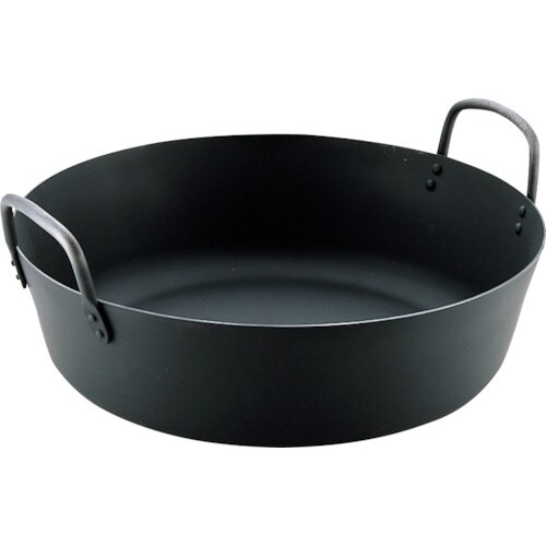 エムテートリマツ SS鉄揚鍋22cm(板厚3.2m