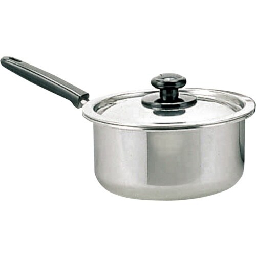 エムテートリマツ PC柄モリブデン実用片手鍋16c