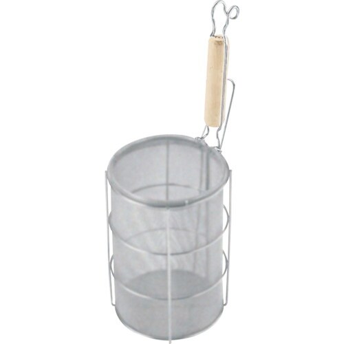 エムテートリマツ 木柄スパゲティーてぼ大15*H2