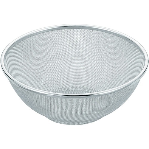 エムテートリマツ ステンレス 頑丈なザル 19cm