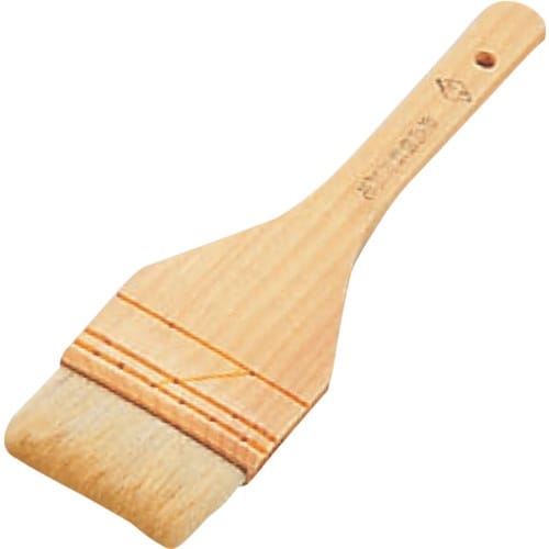 エムテートリマツ MT木柄本職料理刷毛白毛90mm