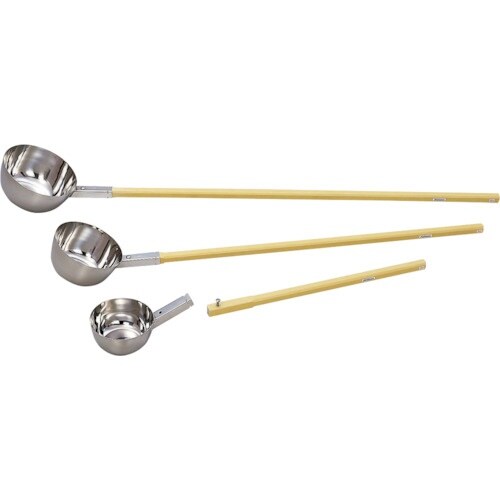 エムテートリマツ 抗菌角柄用18−8ひしゃく15c