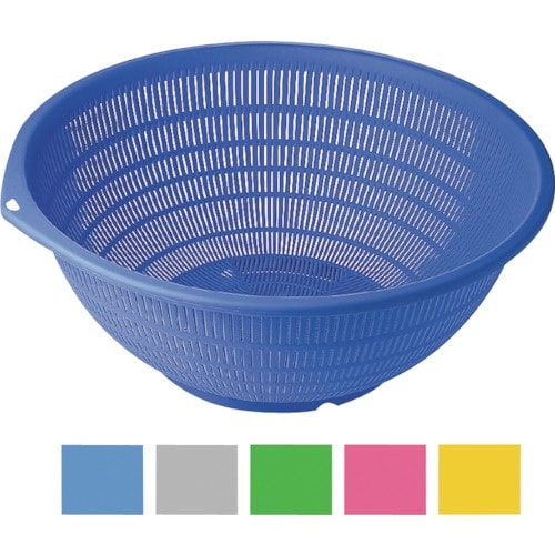 エムテートリマツ PP弁慶ざる18cm(グレー)