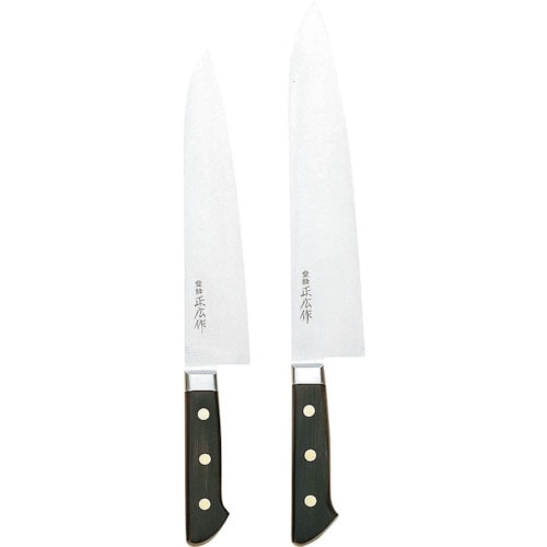 エムテートリマツ 正広13010日本鋼口金付牛刀1