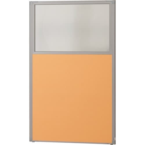 TRUSCO ローパーティション 上部透明 W90