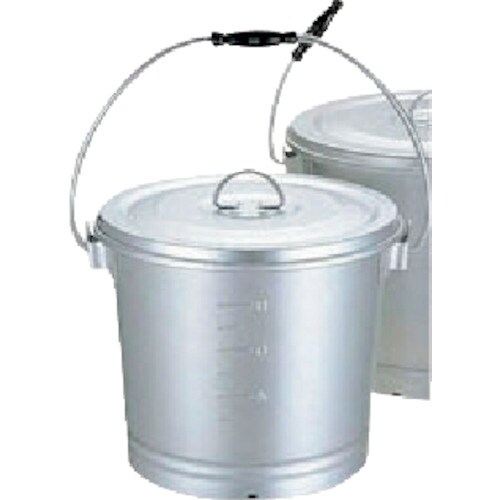 エムテートリマツ アルミ一重汁食缶/バケツ蓋のみ1