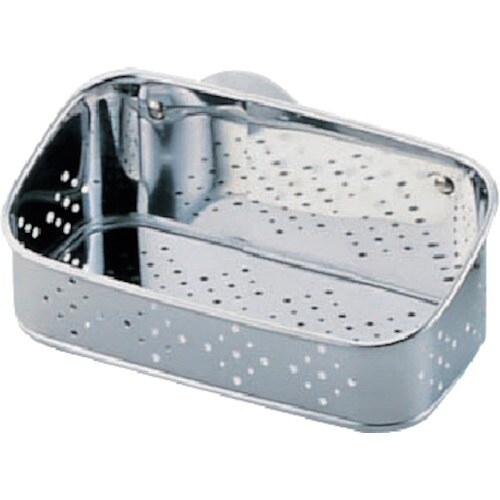 エムテートリマツ 抗菌ステンレス 洗剤・タワシ入れ