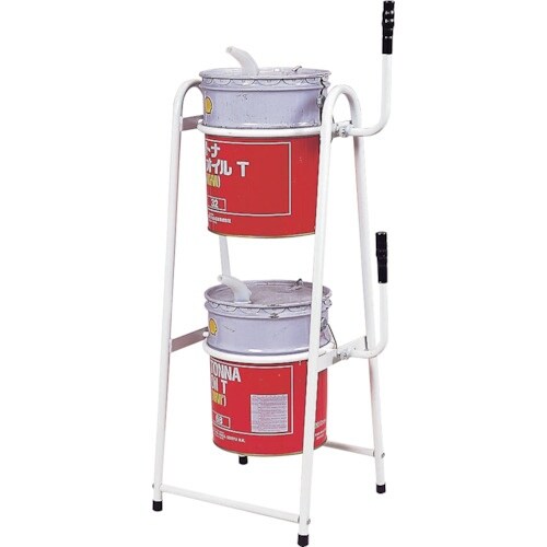 エムテートリマツ ペール缶スタンド2段PK−20W