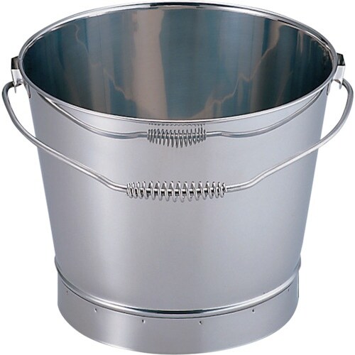 エムテートリマツ 18−8バケツ(溶接) 13号バ