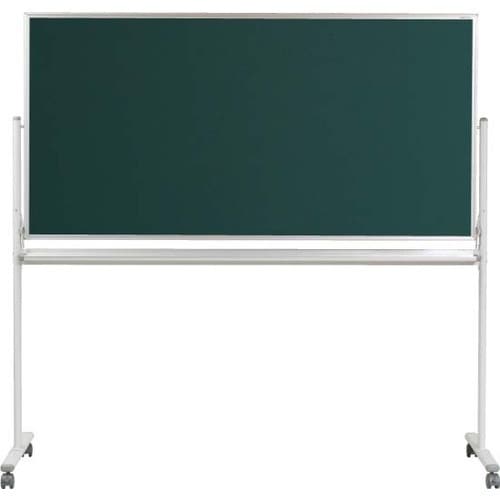 馬印 マジシリーズ片面脚付スチールグリーン無地黒板