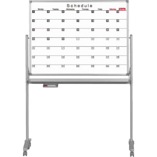 馬印 AXシリーズシルバー両面脚付スケジュールボー