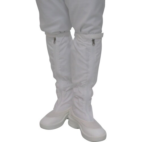 GOLDWIN ファスナー付ロングブーツ ホワイト