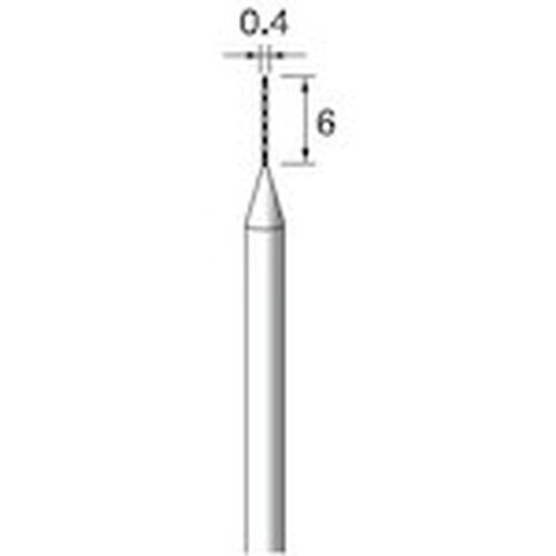 アルゴファイル 超硬ドリル Φ0.4X6mm Φ3