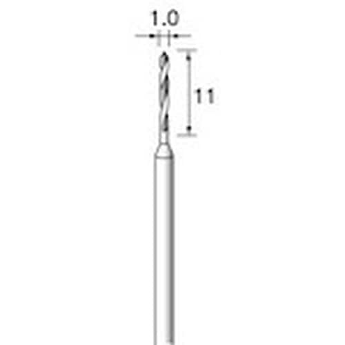 アルゴファイル ハイスピードスチールドリル Φ1.