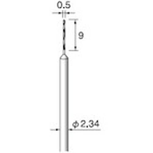 アルゴファイル ハイスピードスチールドリル Φ0.
