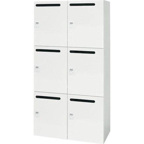 DAISHIN パーソナルロッカー6人用ホワイト色