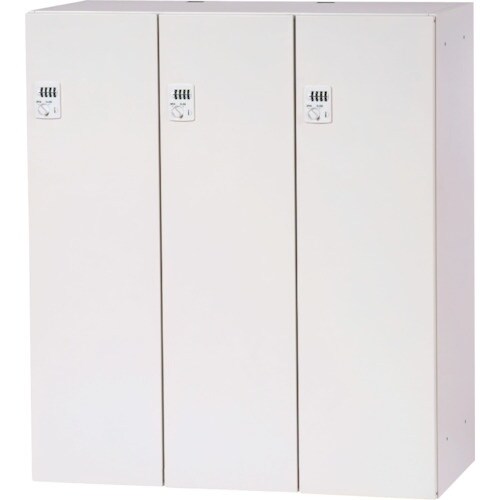 DAISHIN パーソナルロッカー3人用ホワイト色