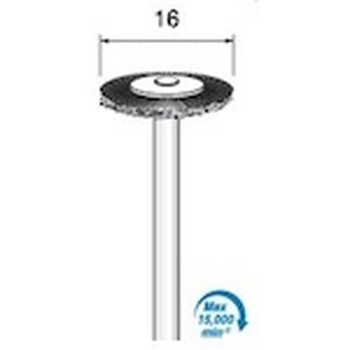 アルゴファイル ステンレスブラシ Φ16平型 Φ3