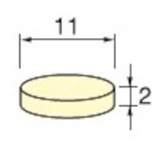 アルゴファイル フェルトディスク Φ11X2