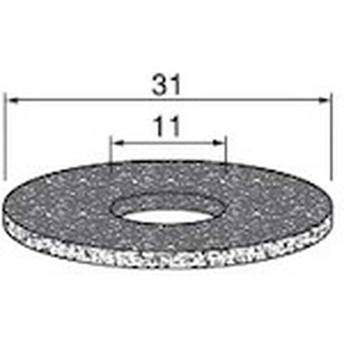 アルゴファイル スポンジディスク Φ31#400