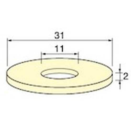 アルゴファイル フェルトディスク Φ31X2