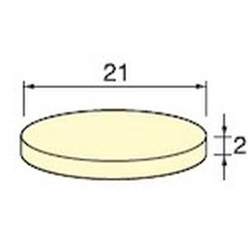 アルゴファイル フェルトディスク Φ21X2