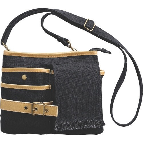 コヅチ ガーデニングシザーケース横型 ブラック