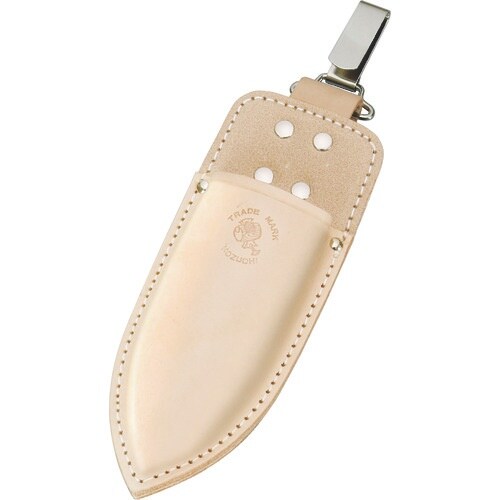 コヅチ ヌメ皮 剪定鋏ケース直型フック式 型押