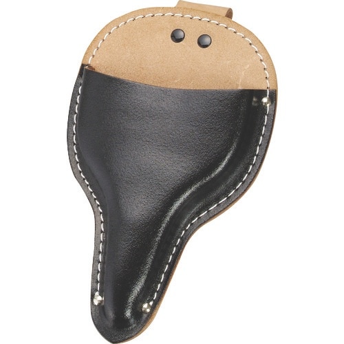 コヅチ 黒床皮 大久保鋏ケース スライドフック ボ