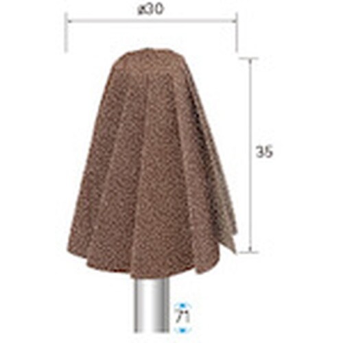 ナカニシ インサイドコーンサンダー 5本入 φ30