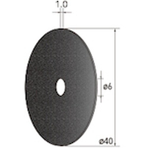 ナカニシ 切断砥石ディスク 10枚入 φ40×1×