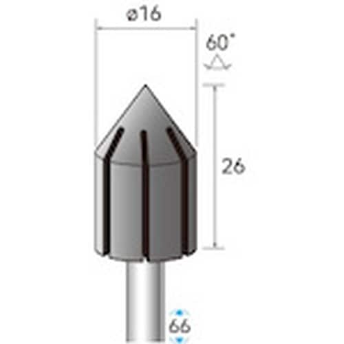 ナカニシ 専用ゴムホルダー 3本入 円筒先丸型 φ