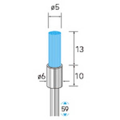 ナカニシ セラミックファイバーブラシ エンド型 φ