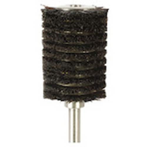 ナカニシ 特厚ホイールブラシ 馬毛 φ15×20×