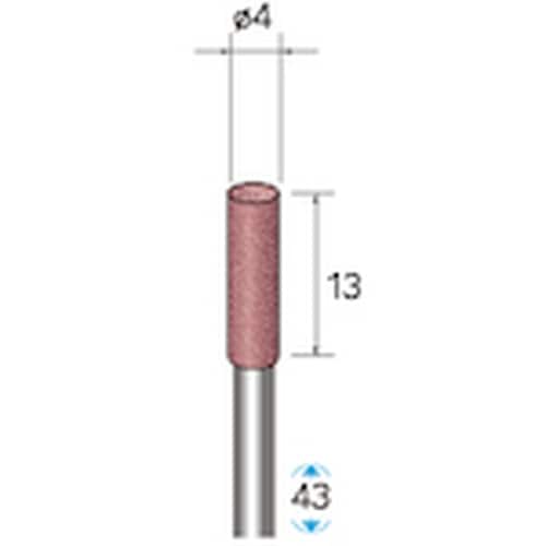 ナカニシ ハイパワーポリッシャー 10本入 円筒型