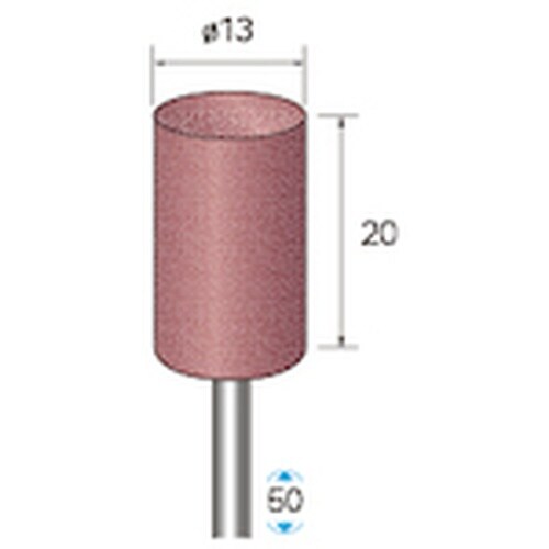 ナカニシ ハイパワーポリッシャー 10本入 円筒型