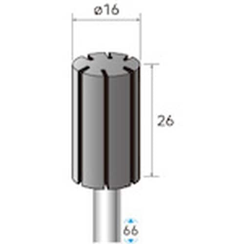 ナカニシ 専用ゴムホルダー 3本入 円筒型 φ17