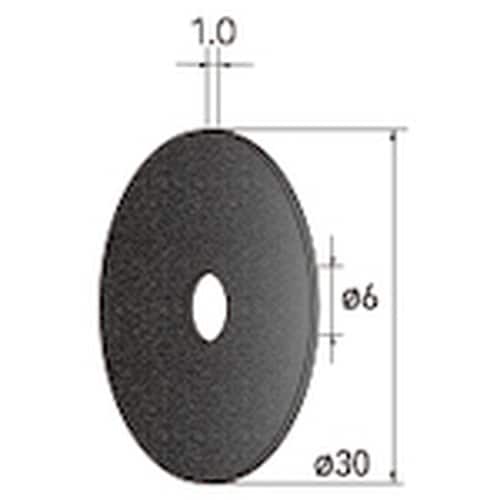 ナカニシ 切断砥石ディスク 10枚入 φ30×1×