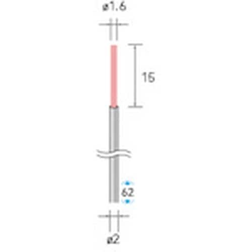 ナカニシ セラミックファイバーブラシ エンド型 φ