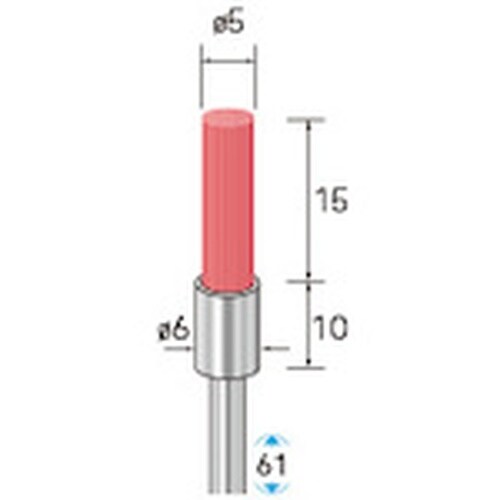 ナカニシ セラミックファイバーブラシ エンド型 φ