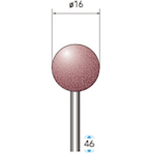 ナカニシ ハイパワーポリッシャー 10本入 球型